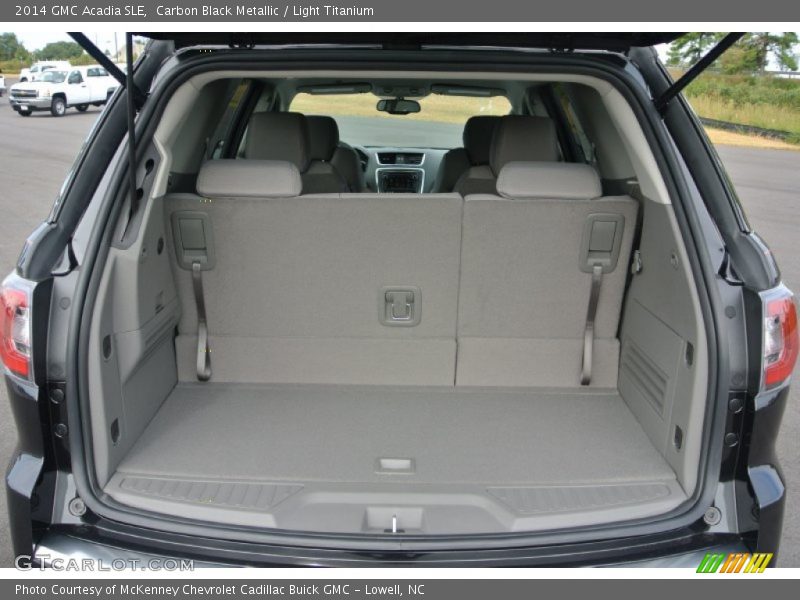 Carbon Black Metallic / Light Titanium 2014 GMC Acadia SLE