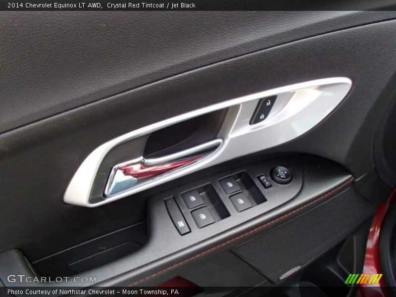 Crystal Red Tintcoat / Jet Black 2014 Chevrolet Equinox LT AWD