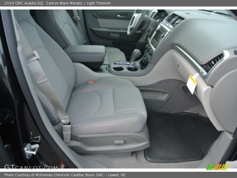 Carbon Black Metallic / Light Titanium 2014 GMC Acadia SLE