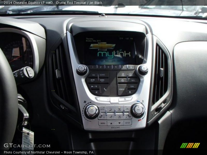 Crystal Red Tintcoat / Jet Black 2014 Chevrolet Equinox LT AWD