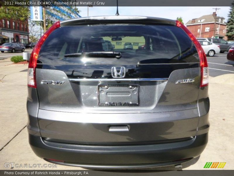 Polished Metal Metallic / Gray 2012 Honda CR-V EX 4WD