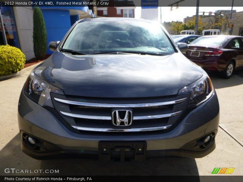 Polished Metal Metallic / Gray 2012 Honda CR-V EX 4WD