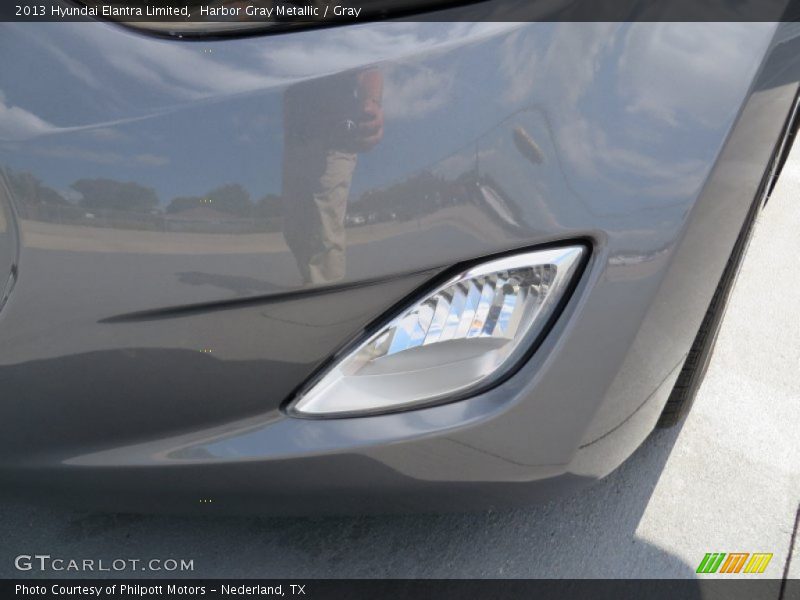 Harbor Gray Metallic / Gray 2013 Hyundai Elantra Limited