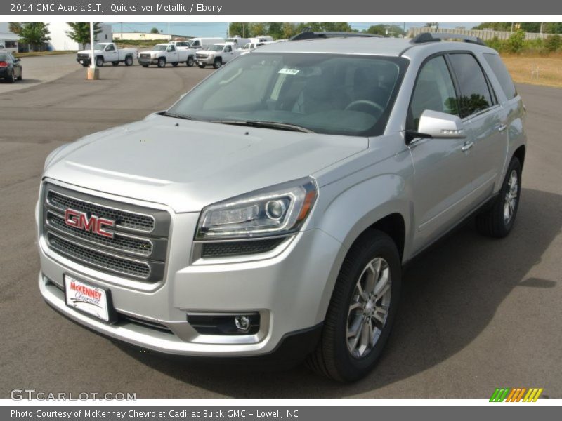 Quicksilver Metallic / Ebony 2014 GMC Acadia SLT