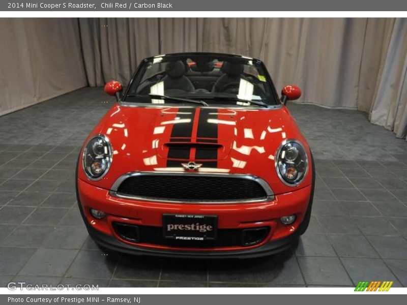 Chili Red / Carbon Black 2014 Mini Cooper S Roadster