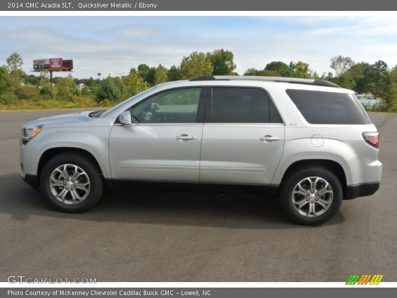 Quicksilver Metallic / Ebony 2014 GMC Acadia SLT