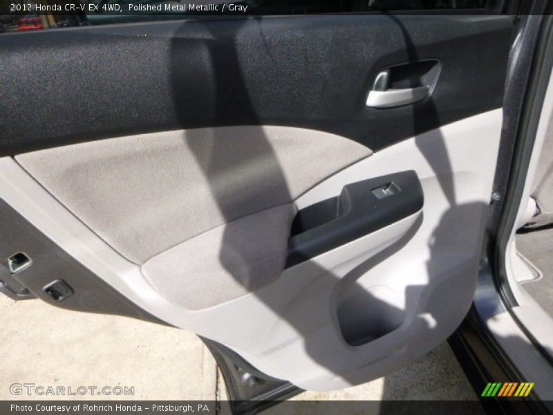 Polished Metal Metallic / Gray 2012 Honda CR-V EX 4WD