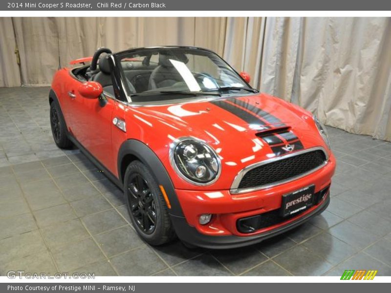 Chili Red / Carbon Black 2014 Mini Cooper S Roadster