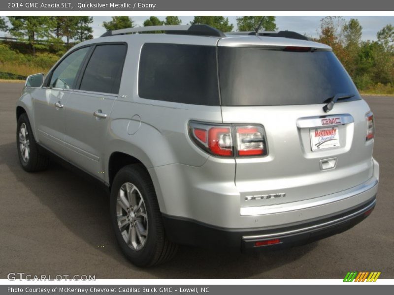 Quicksilver Metallic / Ebony 2014 GMC Acadia SLT