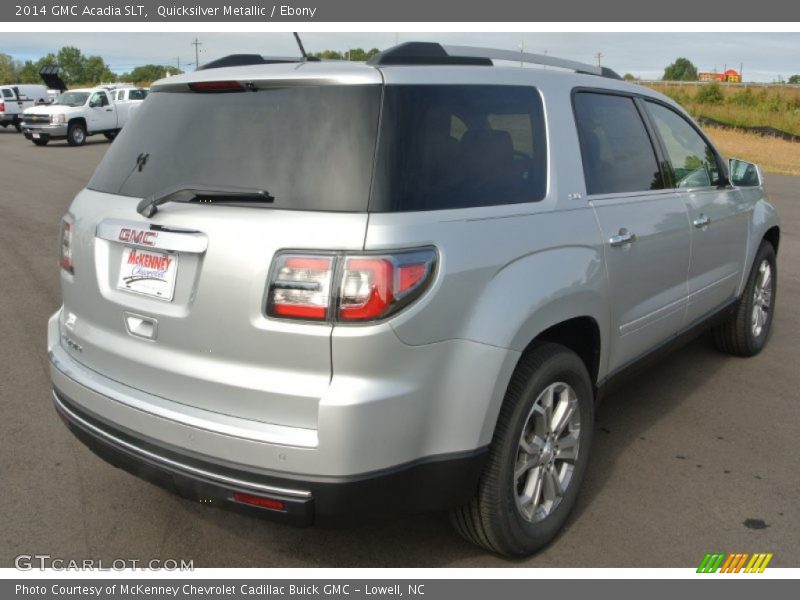 Quicksilver Metallic / Ebony 2014 GMC Acadia SLT