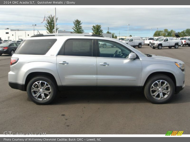 Quicksilver Metallic / Ebony 2014 GMC Acadia SLT