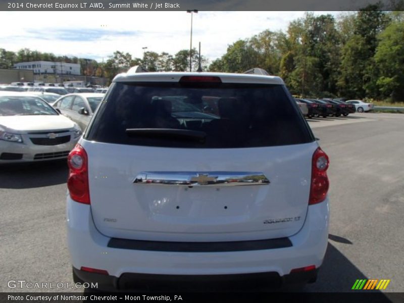 Summit White / Jet Black 2014 Chevrolet Equinox LT AWD