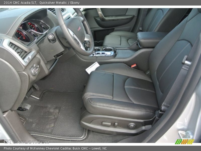 Quicksilver Metallic / Ebony 2014 GMC Acadia SLT