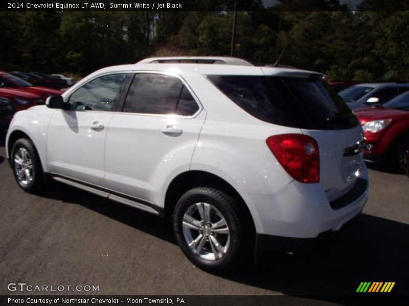 Summit White / Jet Black 2014 Chevrolet Equinox LT AWD