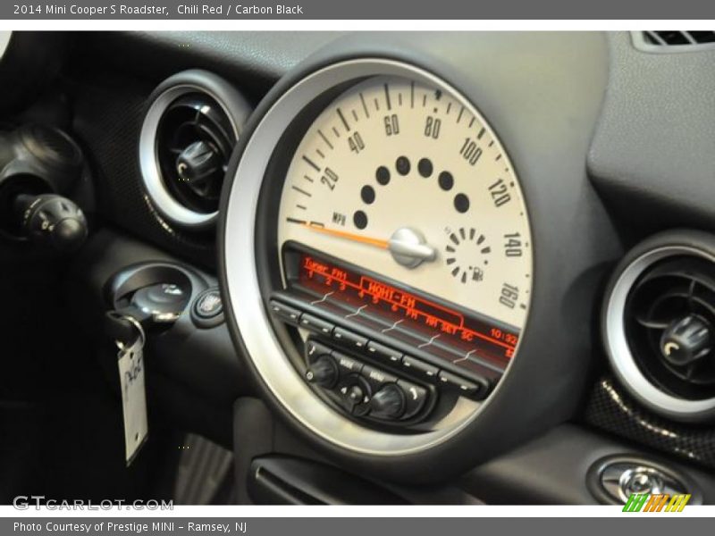 Chili Red / Carbon Black 2014 Mini Cooper S Roadster