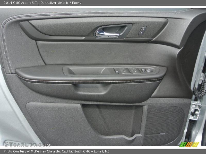 Quicksilver Metallic / Ebony 2014 GMC Acadia SLT
