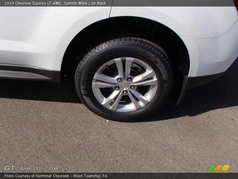 Summit White / Jet Black 2014 Chevrolet Equinox LT AWD