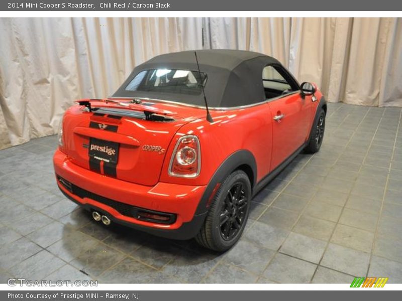 Chili Red / Carbon Black 2014 Mini Cooper S Roadster