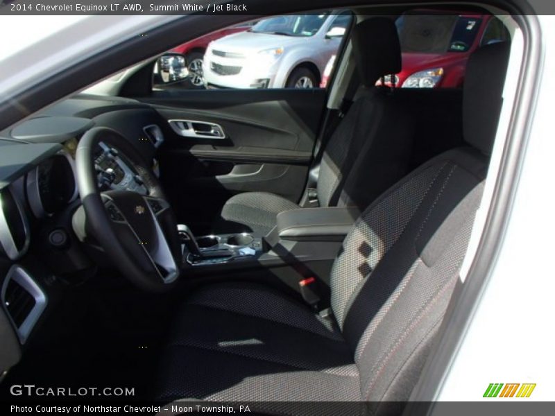 Summit White / Jet Black 2014 Chevrolet Equinox LT AWD