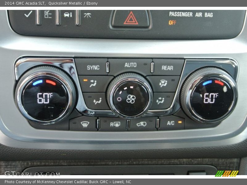 Quicksilver Metallic / Ebony 2014 GMC Acadia SLT