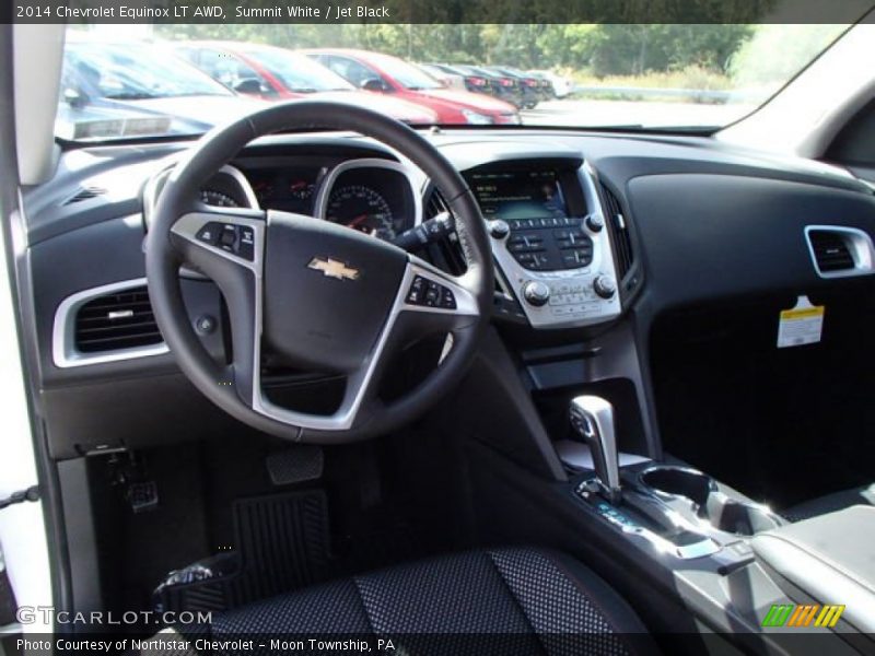 Summit White / Jet Black 2014 Chevrolet Equinox LT AWD