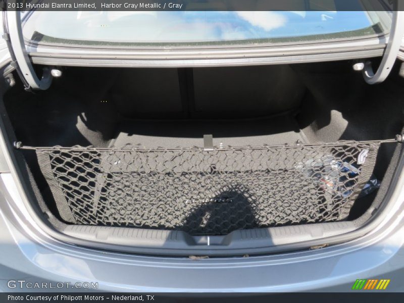 Harbor Gray Metallic / Gray 2013 Hyundai Elantra Limited
