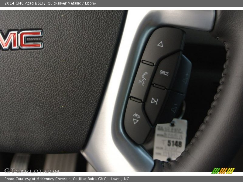 Quicksilver Metallic / Ebony 2014 GMC Acadia SLT