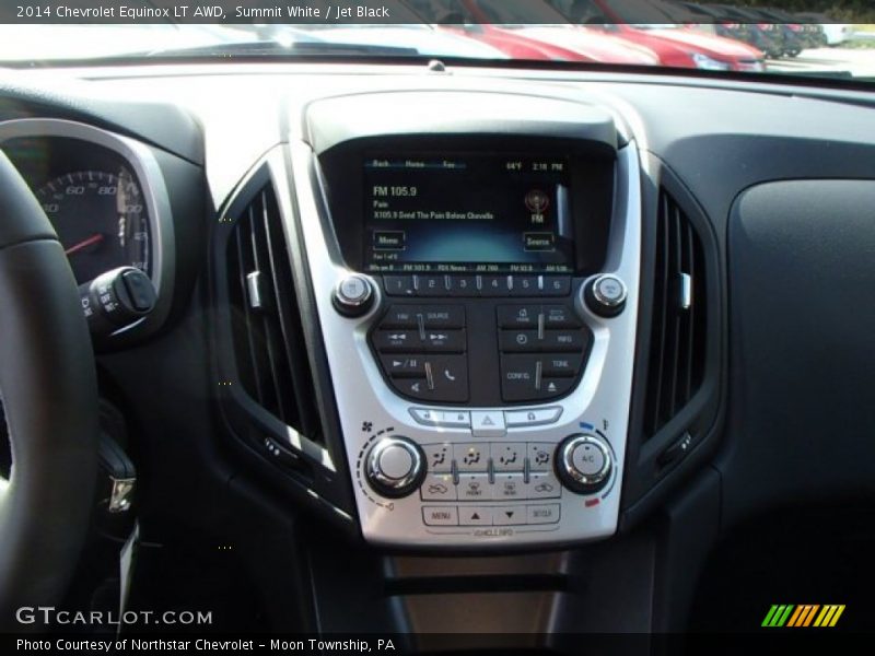 Summit White / Jet Black 2014 Chevrolet Equinox LT AWD