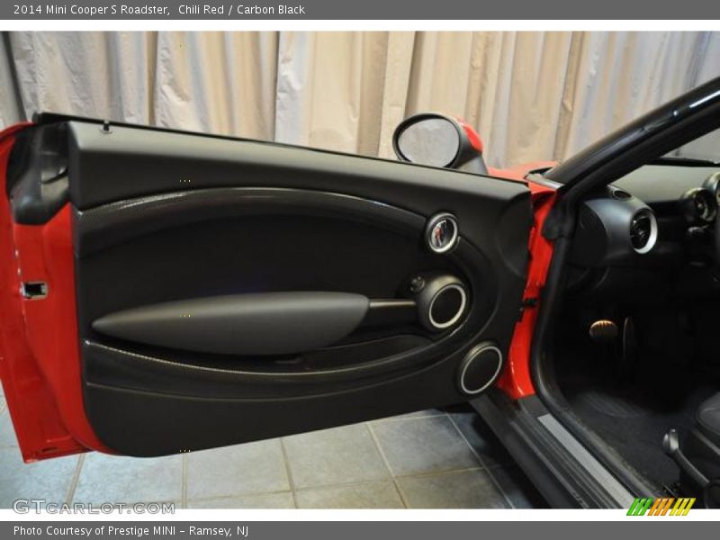Chili Red / Carbon Black 2014 Mini Cooper S Roadster