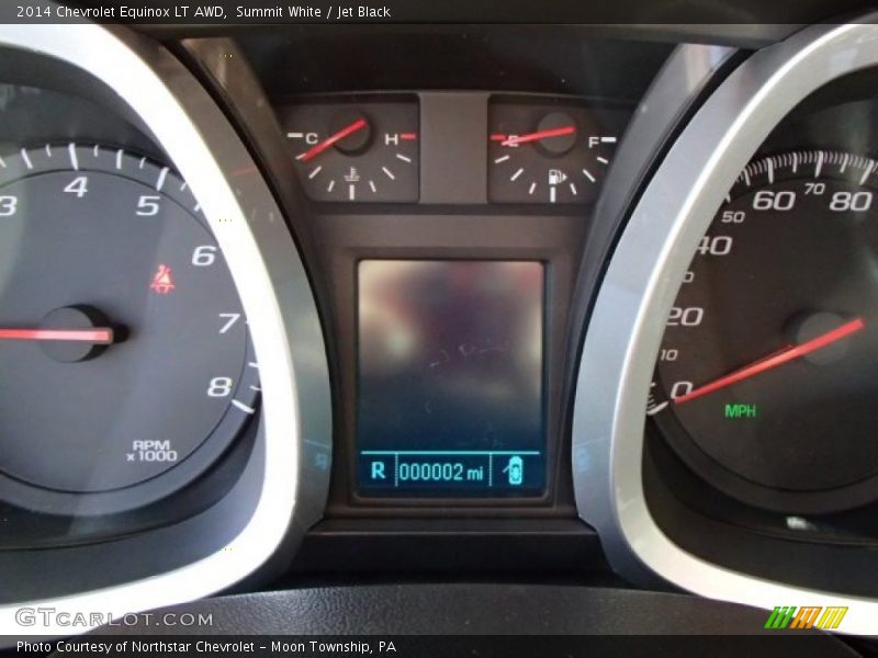 Summit White / Jet Black 2014 Chevrolet Equinox LT AWD