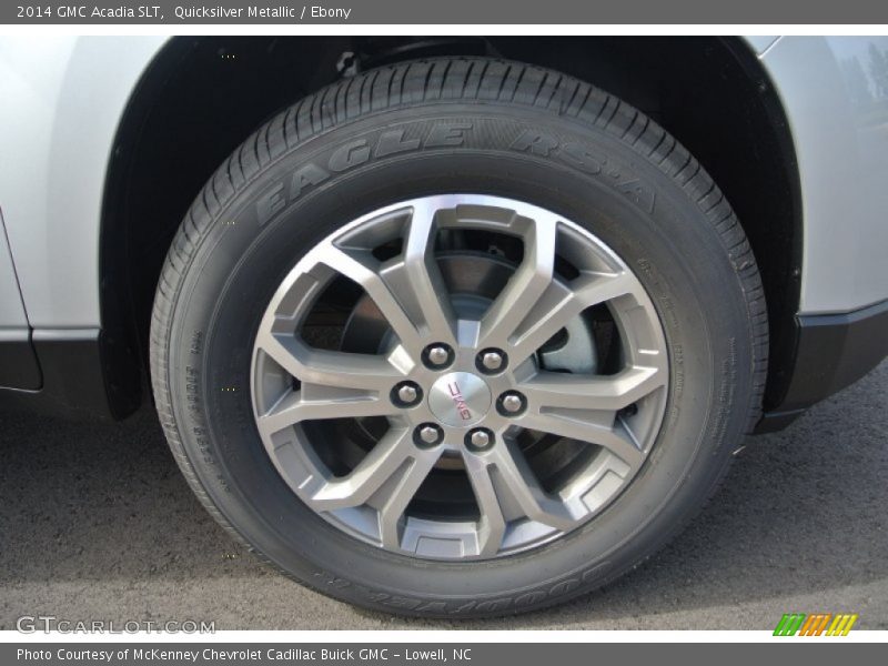 Quicksilver Metallic / Ebony 2014 GMC Acadia SLT