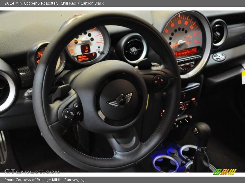 Chili Red / Carbon Black 2014 Mini Cooper S Roadster