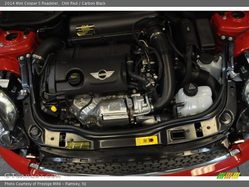 Chili Red / Carbon Black 2014 Mini Cooper S Roadster