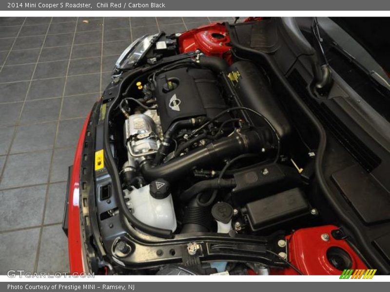 Chili Red / Carbon Black 2014 Mini Cooper S Roadster