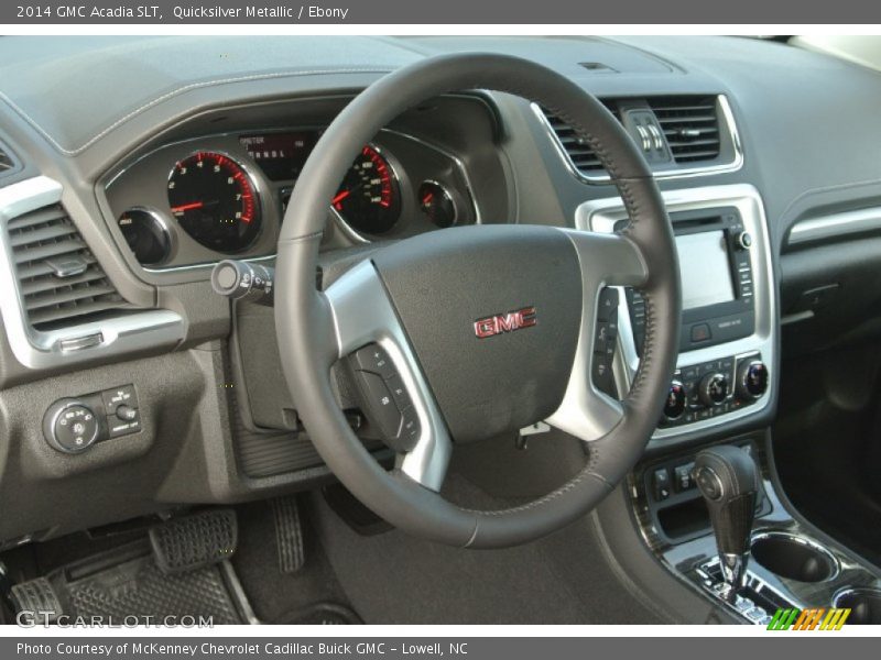 Quicksilver Metallic / Ebony 2014 GMC Acadia SLT