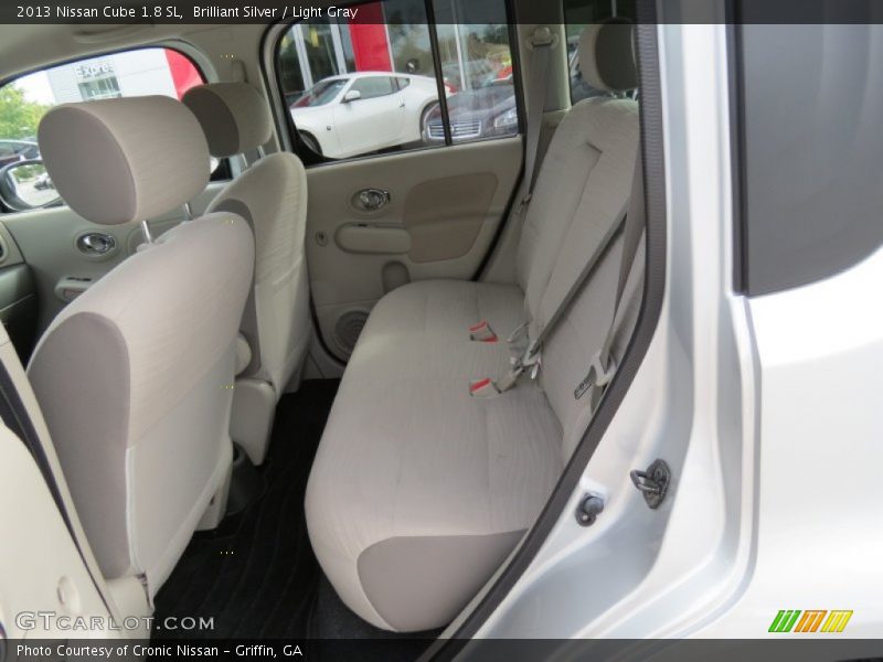 Brilliant Silver / Light Gray 2013 Nissan Cube 1.8 SL