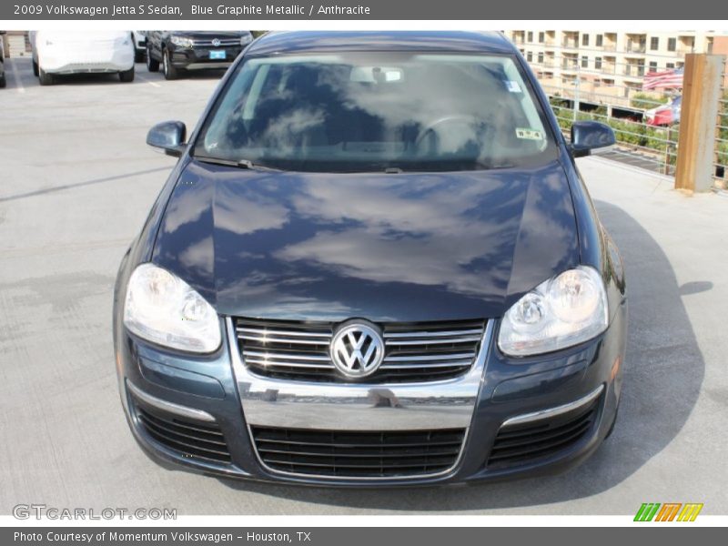 Blue Graphite Metallic / Anthracite 2009 Volkswagen Jetta S Sedan