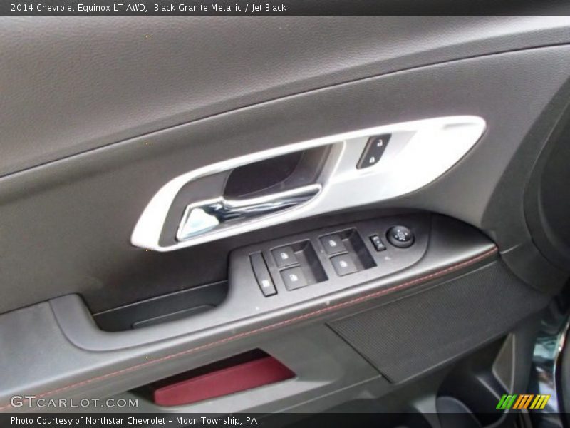 Black Granite Metallic / Jet Black 2014 Chevrolet Equinox LT AWD