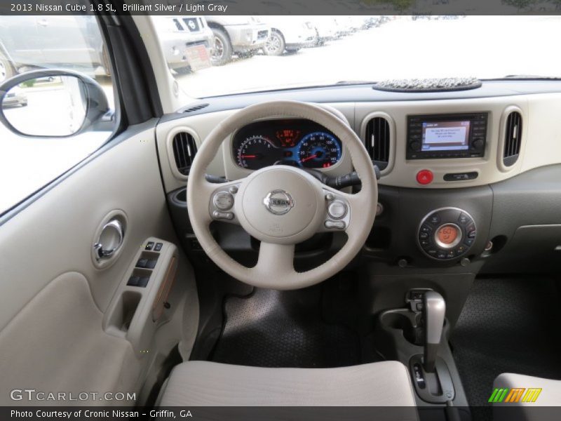 Brilliant Silver / Light Gray 2013 Nissan Cube 1.8 SL