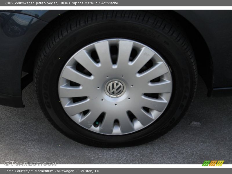 Blue Graphite Metallic / Anthracite 2009 Volkswagen Jetta S Sedan