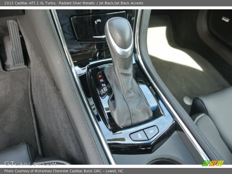 Radiant Silver Metallic / Jet Black/Jet Black Accents 2013 Cadillac ATS 2.0L Turbo