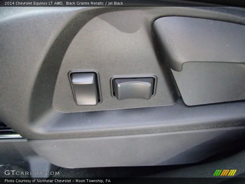 Black Granite Metallic / Jet Black 2014 Chevrolet Equinox LT AWD