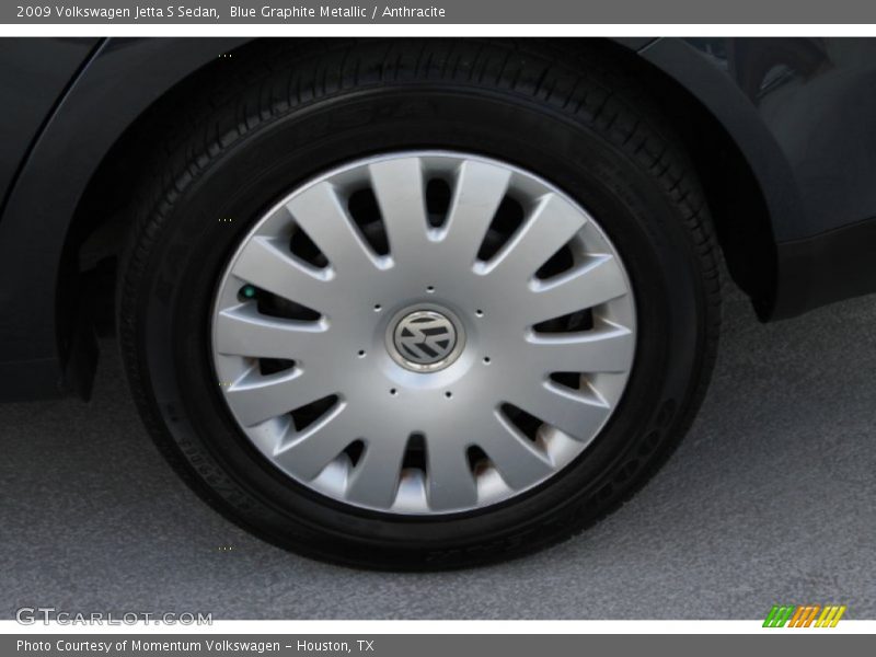 Blue Graphite Metallic / Anthracite 2009 Volkswagen Jetta S Sedan