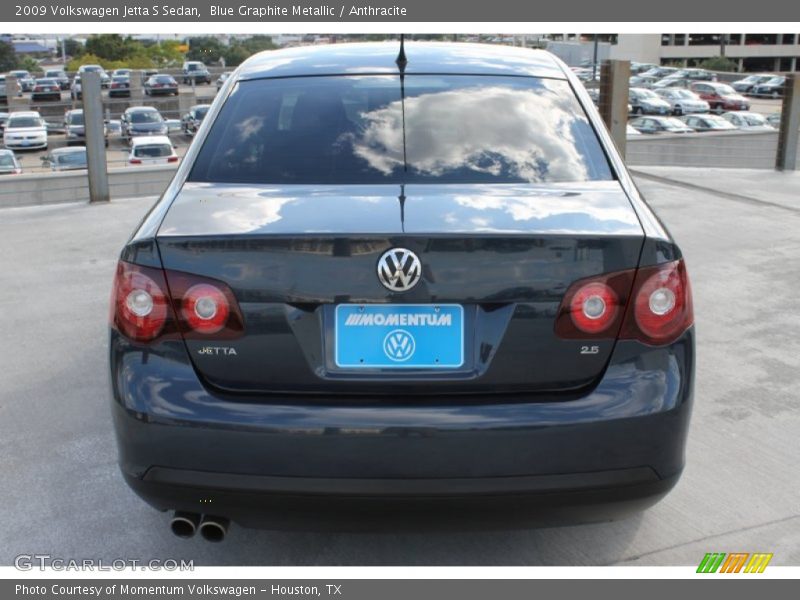 Blue Graphite Metallic / Anthracite 2009 Volkswagen Jetta S Sedan