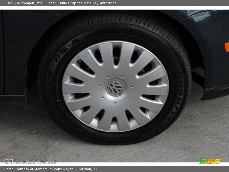Blue Graphite Metallic / Anthracite 2009 Volkswagen Jetta S Sedan