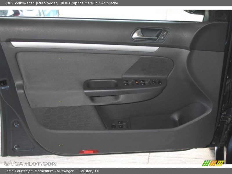 Blue Graphite Metallic / Anthracite 2009 Volkswagen Jetta S Sedan