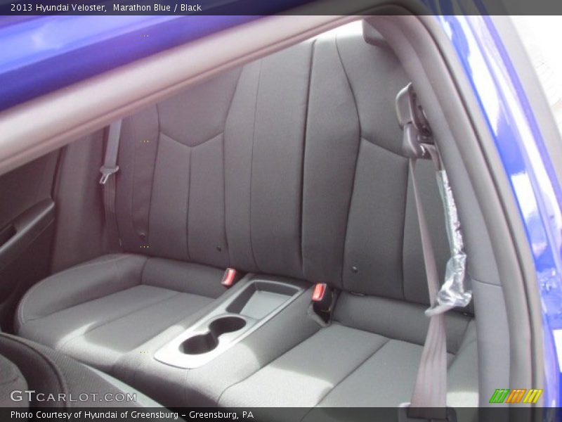 Marathon Blue / Black 2013 Hyundai Veloster