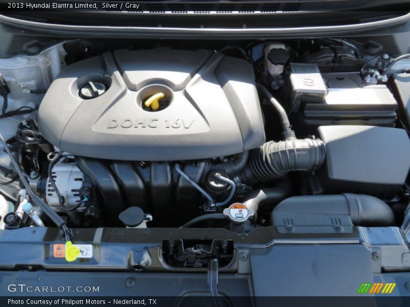 Silver / Gray 2013 Hyundai Elantra Limited