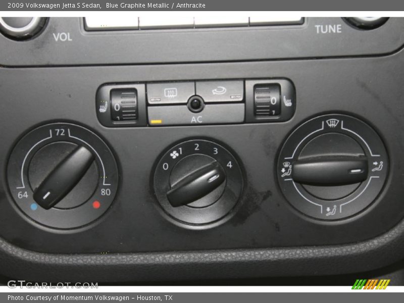 Blue Graphite Metallic / Anthracite 2009 Volkswagen Jetta S Sedan