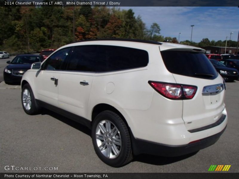  2014 Traverse LT AWD White Diamond Tricoat